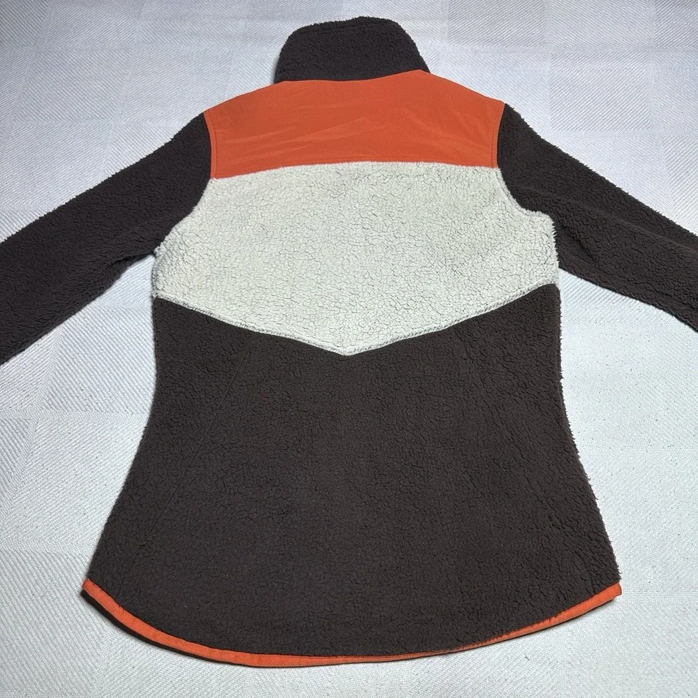 Kuhl Prism Fleece Jacket Womens XS Cozy‎ Teddy Pile Colorblock Outdoors Hiking